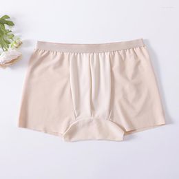 Underpants Real Mulberry Silk Men's Mid-waistSilk Underwear Breathable Boxers Young Boxer Shorts Head Loose Pants