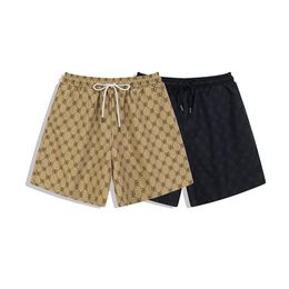 Men's shorts summer fashion outdoor sports cotton letter medium pants casual pants 254C