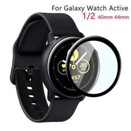 Watch Bands For Galaxy Active 2 44mm 40mm Sport 3D HD Full Screen Protector Film Accessories Glass332K