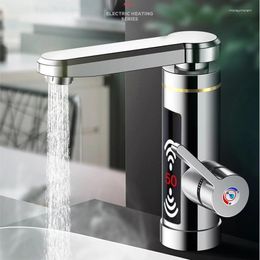 Bathroom Sink Faucets Instant Electric Heating Faucet Domestic Kitchen Fast Thermoelectric Water Heater