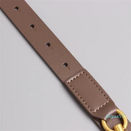 Simple Design Plain Leather Belt Women Waistband Fashion All Match Jean Pant Dress Belt Leather Waist Belt