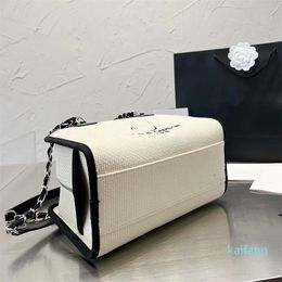 2023 Luxury Bowling Tote Bags Baguette Nylon Handbags Classic Clutch Designer Embroidery