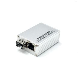 Fibre Optic Equipment 10/100/1000Mbps 1.25G Mini SFP Media Converter 1SC 1RJ45 Port 20KM