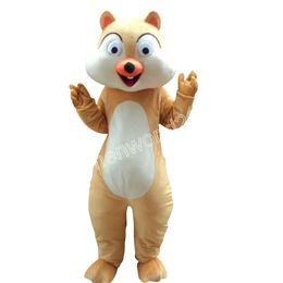 Cute Chipmunk Squirrel Mascot Costumes Party Novel Animals Fancy Dress Anime Character Carnival Halloween
