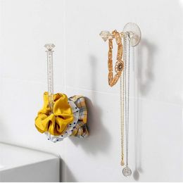 2-piece bracket headband curler wall hair headband hook headband storage rack hanging vertical installation necklace rope