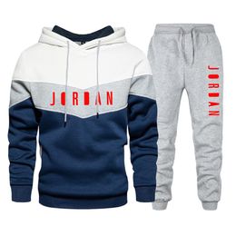 Mens Designers Tracksuits Jogger Sportswear Casual Winter Brand Sweatershirts Sweatpants Streetwear Pullover Fleece Sports Suit