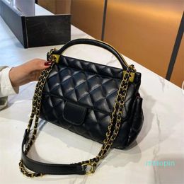 2023 Fashion Evening Bags Classic Womens handbags ladies composite tote PU leather clutch shoulder chains bag Female purse Flip