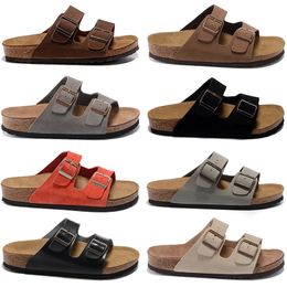 Boston Clogs Sandals mules famous designer woman mens Slippers Fashion buckle loafers Slipper Summer autumn Leather Slide flip flop Shoes size 36-45