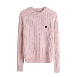 Ralphs Tasarımcı Sonbahar Laurens Sweat Orijinal Kalite Pullover Kadınlar Hırka Kazak Lüks Moda Pony Ponyered Örgü Örme Uzun Kollu