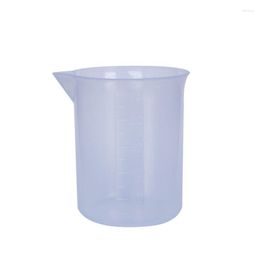 Measuring Tools 100ml Premium Clear Plastic Graduated Cup Pour Spout Without Handle Kitchen Tool