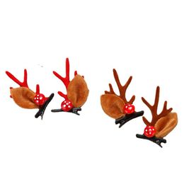 Christmas headdress party antler hairpin Cute children's headband