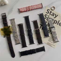 Fashion watch bands Luxury Designer Watchs Straps 38 40 41 42 44 45 mm message length for Smart Watches Series 1 2 3 4 5 6 High Qu288p