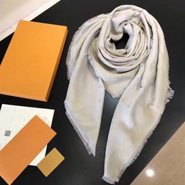 Scarves Luxury Winter Cashmere scarfs for Ladies and men Designer Mens Scarf Fashion Women Wool Big Letter Print Shawls275j