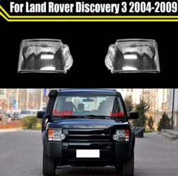 Car Headlight Cover Auto Headlamp Lampshade Lampcover Glass Lens Shell For Land Rover Discovery 3 2004-2009