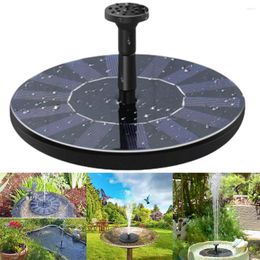 Garden Decorations Eco-friendly Solar Fountain Pool 150L/H 50cm Height 7V/1W Floating Design High Quality 130mm Diameter