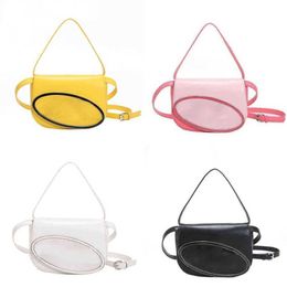 Totes D Tote bag Women Luxurys Handbag Top Handle Designer Bag Half Round Flap Brand Underarm Shoulder Bags Fashion Leather Handbags 220616