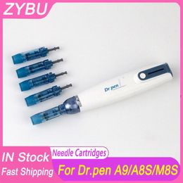 50 Pcs Dr. pen A9 Needle Dermapen A8S Bayonet Cartridges MTS Microneedling 12 18 24 36 42 Pin Nano Tip Needles Anti- back flow Design Derma Pen M8S MTS Heads