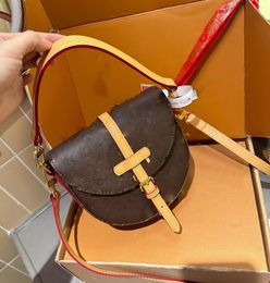LOUS VUTT Designer Crossbody Bag Shoulder Bag Small Womens Luxurys Handbags Designer Purse Lady Clutch Bag Top Quality Genuine Leather fanny pack waist packs 22cm