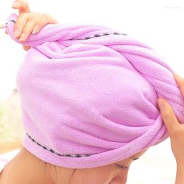 Towel Rapided Drying Hair Cap Quick Dry Hat Wrapped Bathing