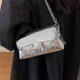Autumn and Winter Premium Small for Women 2023 New Fashion Chain Handle Square Texture 68% Off Sales factory