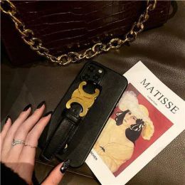 Designer Wristband Phone Case For Iphone 14 14 Pro Plus Promax 13 12 11 Xs Xr X 7p 8p Fashion Phonecase Cases Back Cover CYG239132-3