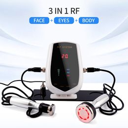 3 IN 1 Radio Frequency Face Beauty Device RF LED Photon Facial Skin Rejuvenation Lifting Tighten Wrinkle Removal Face Massager