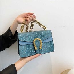 Fashionable and Beautiful Women's Double Bay Flip Small Square Autumn New Chain One Shoulder Fashion 68% Off Sales factory