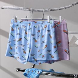 Underpants Sexy Men Flat Boxers Ice Seamless Boxer Briefs Pouch Underwear Shorts For Boys Swimming Trunks 2023