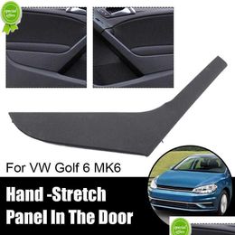 Car Interior Door Black Left Right Handle Er Trim For Vw Golf 6 Mk6 2009 2010 2011 2012 2013 5K4868039A 5K4868040A Drop Delivery Dhrww