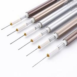 6pc Writing Point 0.5mm/0.7mm Automatic Pencil Drawing Design Painting Mechanical Black Refills School Office Stationery