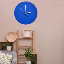 Wall Clocks Big Clock Minimalist Wood Round Silent Modern Simple For Living Room Kitchen Bedroom Home Decoration Battery Operated