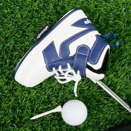 Other Golf Products 1Pc Durable Golf Putter Cover Soft Scratch-proof Golf Putter Cover Shoe-shaped Putter Protector Golf Club Headcover Set for Golf 230912