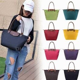Famous Brands Handbags Women s Waterproof Designer Shoulder Bags Handbag Nylon Beach Bag Designer Folding Tote Bolsa Sac Feminina296r