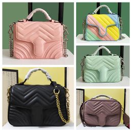 Ladies handbag Designer Bag Pink shoulder bag mini crossbody wallet tote bag chain shoulder bag Top quality Women envelope bag phone bag purses multi-color optional