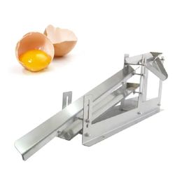 304 Commercial Small Manual Egg White And Yolk Separator Liquid Separation Machine For Duck Hen Eggs Eggs Yolk Filter Tools 913