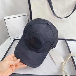 Flower Big Letter Ball Cap Mens Designer Baseball Caps For Woman Traveling Sunshade Hat Black Khaki Hats186s