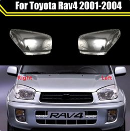 Car Head Light Shade Shell Caps Front Headlamp Lamp Cover Lampshade Headlight For Toyota Rav4 2001-2004 Lens Case