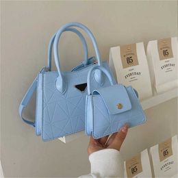 Summer New Triangle Logo Hobo Trendy and Simple Case Fashionable One Shoulder 68% Off Sales factory