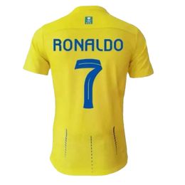 Al-Nassr FC MANE soccer Jerseys 2023 2024 Home away Ronaldo Gonzalo Martinez Talisca Ghislain Konan Vincent Aboubakar Al-Nassr football shirts