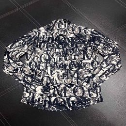 Mens Designer Shirts Brand Clothing Men Long Sleeve Dress Shirt Hip Hop Style High Quality Cotton Tops 163352004