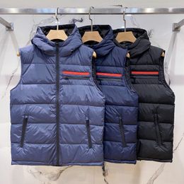 Designer luxury Polar North fashion street cotton down jacket vest men and women parka letter pattern print warm loose casual down jacket