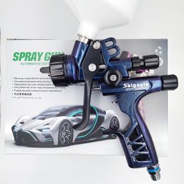 Spray Guns 6800B Auto Paint Gun 1.3mm Nozzle HVLP Air Spray Gun High Atomization Body Metal Paint 230912