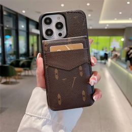 Leather Designer Phone Cases For IPhone 14 Pro Max 13 12 11 Xs XR 6 7 8 14Plus Cover Luxury Card Holder Pocket Wallets Case CYG239127-6