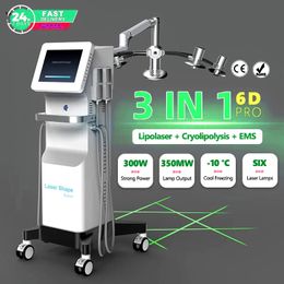 New Arrivals 6D Lipolaser 532Nm Green Light Fat Freeze Fat Reduction Lipo Machine Beauty Slimming Lipolaser Cellulite Reduction Slimming Beauty Equipment