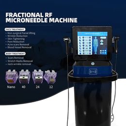 Microneedling Fractional Skin Tightening Needle Wrinkle Stretch Scars Acne Removal Morpheus8 Fractional Machine Rf Microneedle