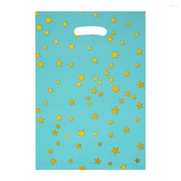 Gift Wrap Reusable Bags 70-piece Starry Waterproof Candy Snack For Birthdays Parties Portable Aluminium Film Treat Goodies