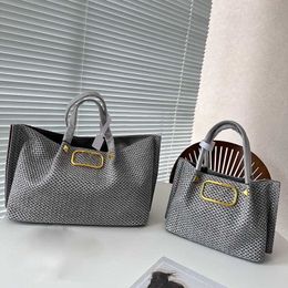 beach bag Designer Tote Bag rattan handbags women woven shoulder luggage designers travel bags large totes purses 230913