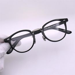 Men Spectacle Frames Brand Eyeglasses Square Optical Glasses Frame Black Myopia Glasses255i