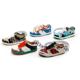 Wholesale Designer Sneaker Keychains Trendy Pvc Sport Shoes Key Chain 3D Keychain Bag Pendant Accessories 47 Option Drop Delivery