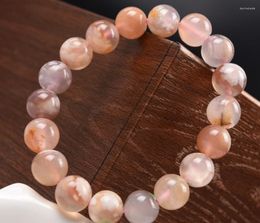 Strand Cherry Blossom Crystal Beads String Elastic Lady Bracelet Noble And Elegant Fashion Jewellery